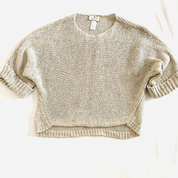 Berretti Sweaters - Berretti Italy cropped dolman sleeve sweater Womens One Size loose soft luxury